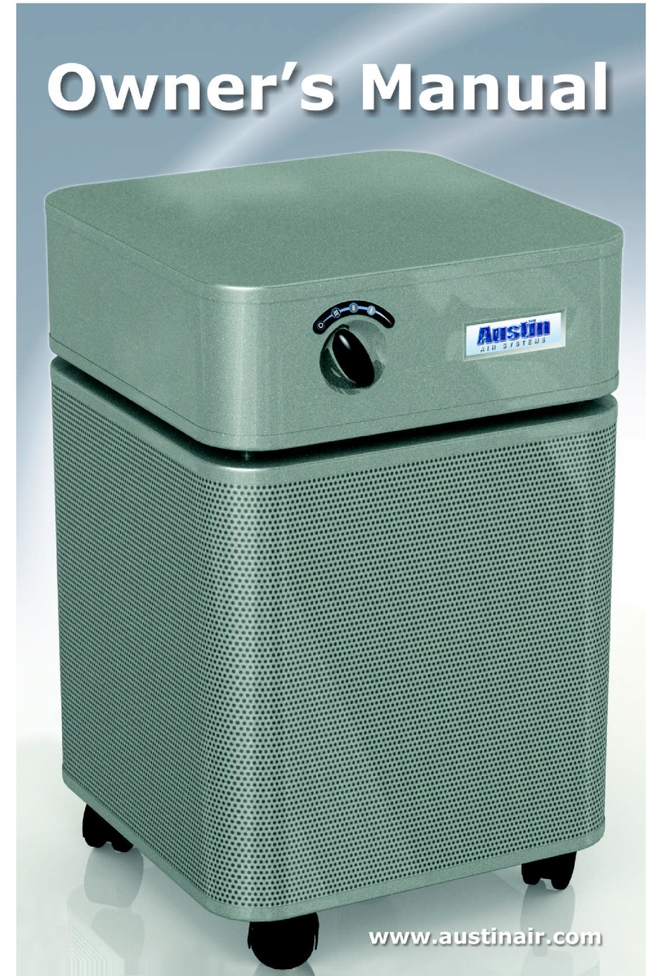 AUSTIN AIR PORTABLE ROOM AIR CLEANER OWNER'S MANUAL Pdf Download