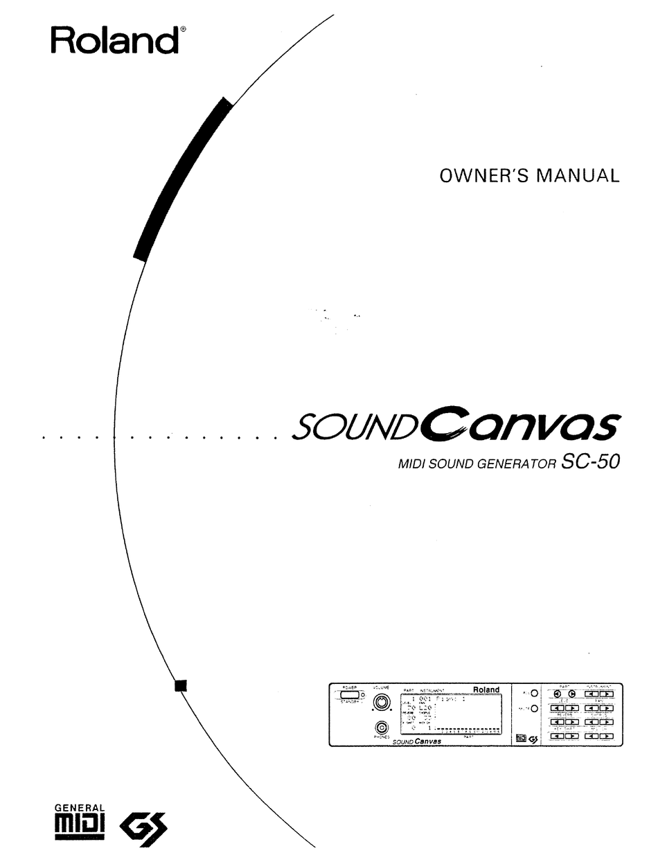roland sound canvas sc50