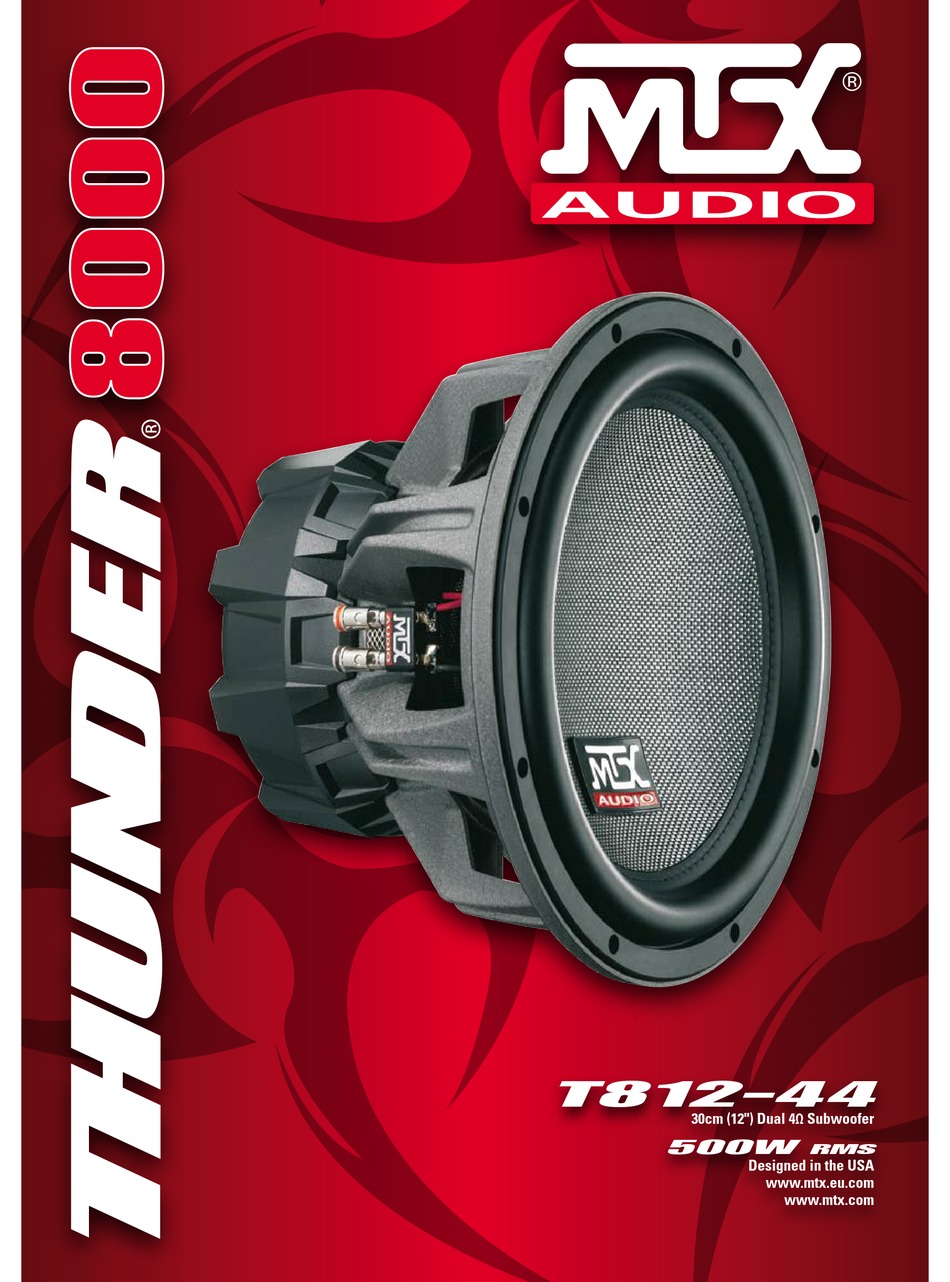 mtx sw2 12 subwoofer