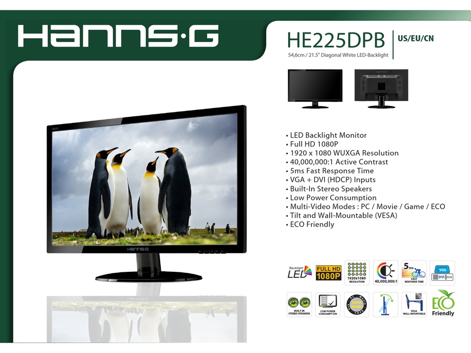 hanns g he225dpb