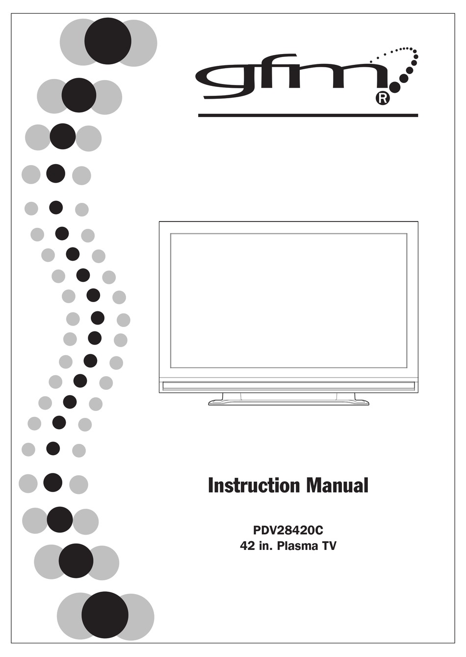 Gfm Pdv28420c Instruction Manual Pdf Download Manualslib