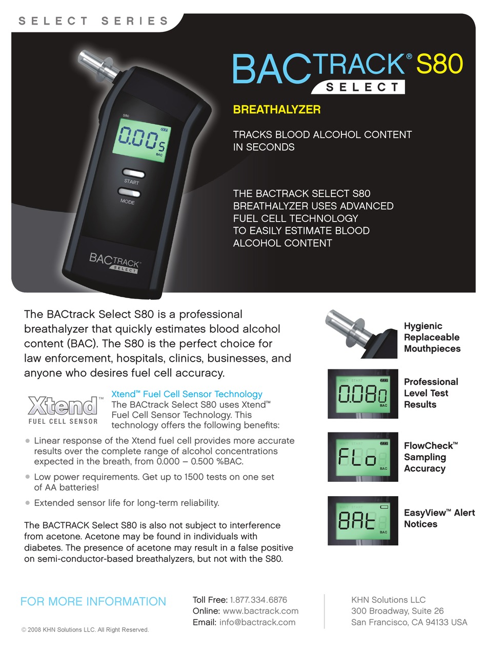 BACTRACK BACKTRACK S80 PRODUCT SPECIFICATIONS Pdf Download ManualsLib