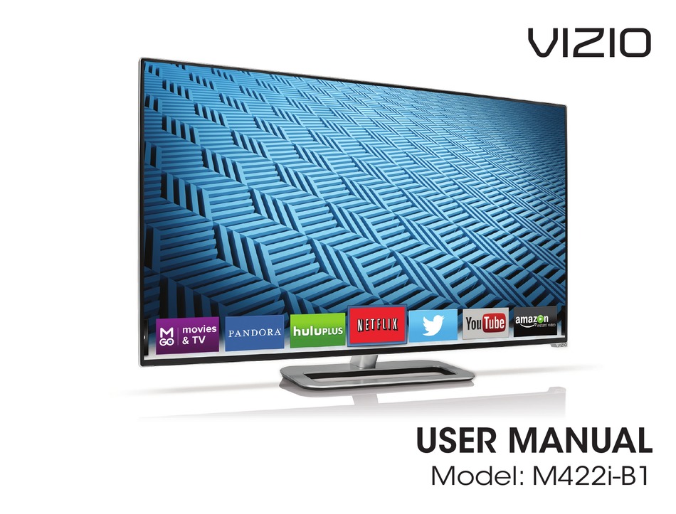 Vizio M422i B1 User Manual Pdf Download Manualslib
