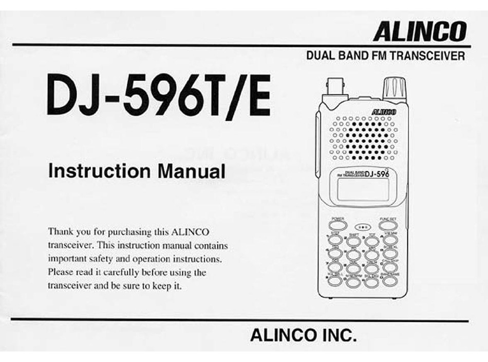 alinco edx 2 tuner manual transfer