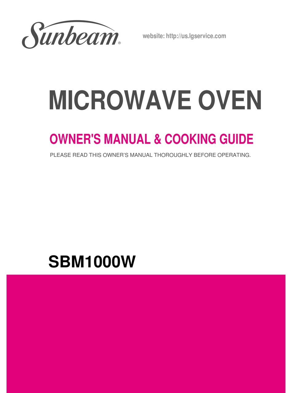 Sunbeam 1 cu. ft. Microwave - SBMW1049SS