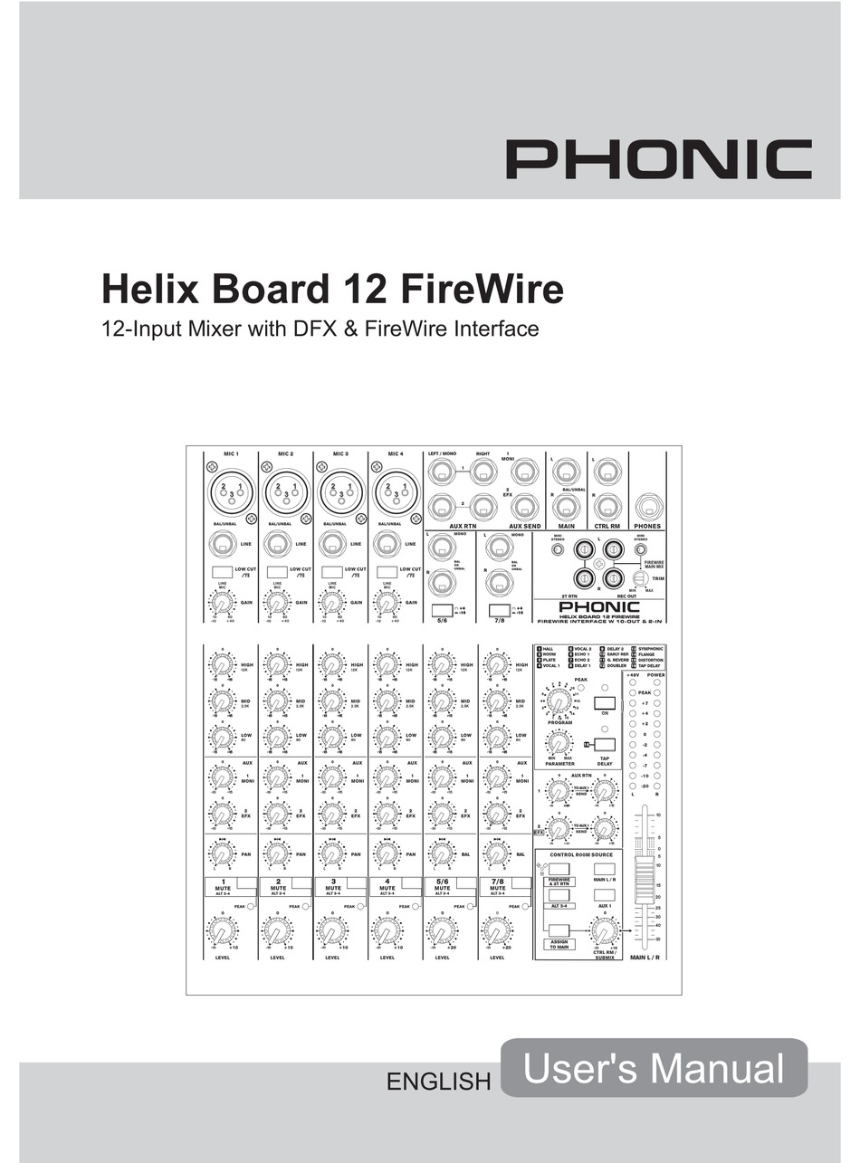 phonic helix board 18