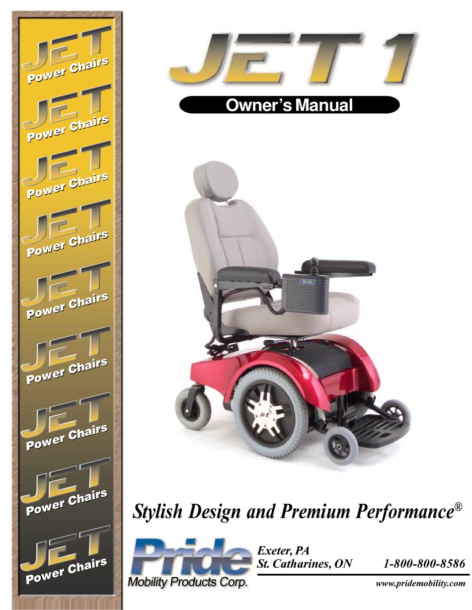 pride jet 1 power chair