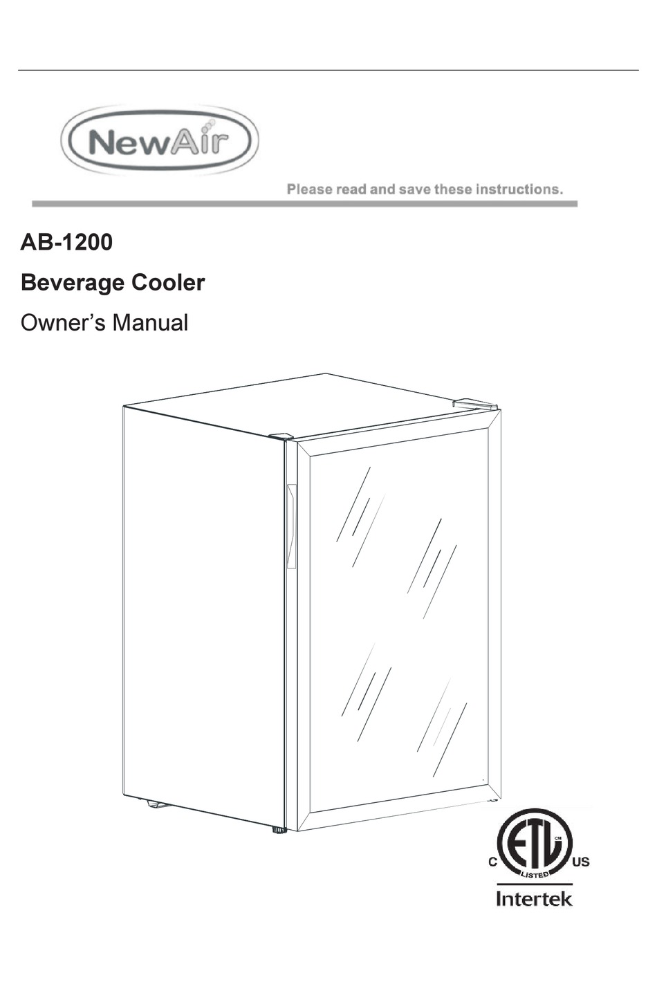 NEWAIR AB1200 OWNER'S MANUAL Pdf Download ManualsLib