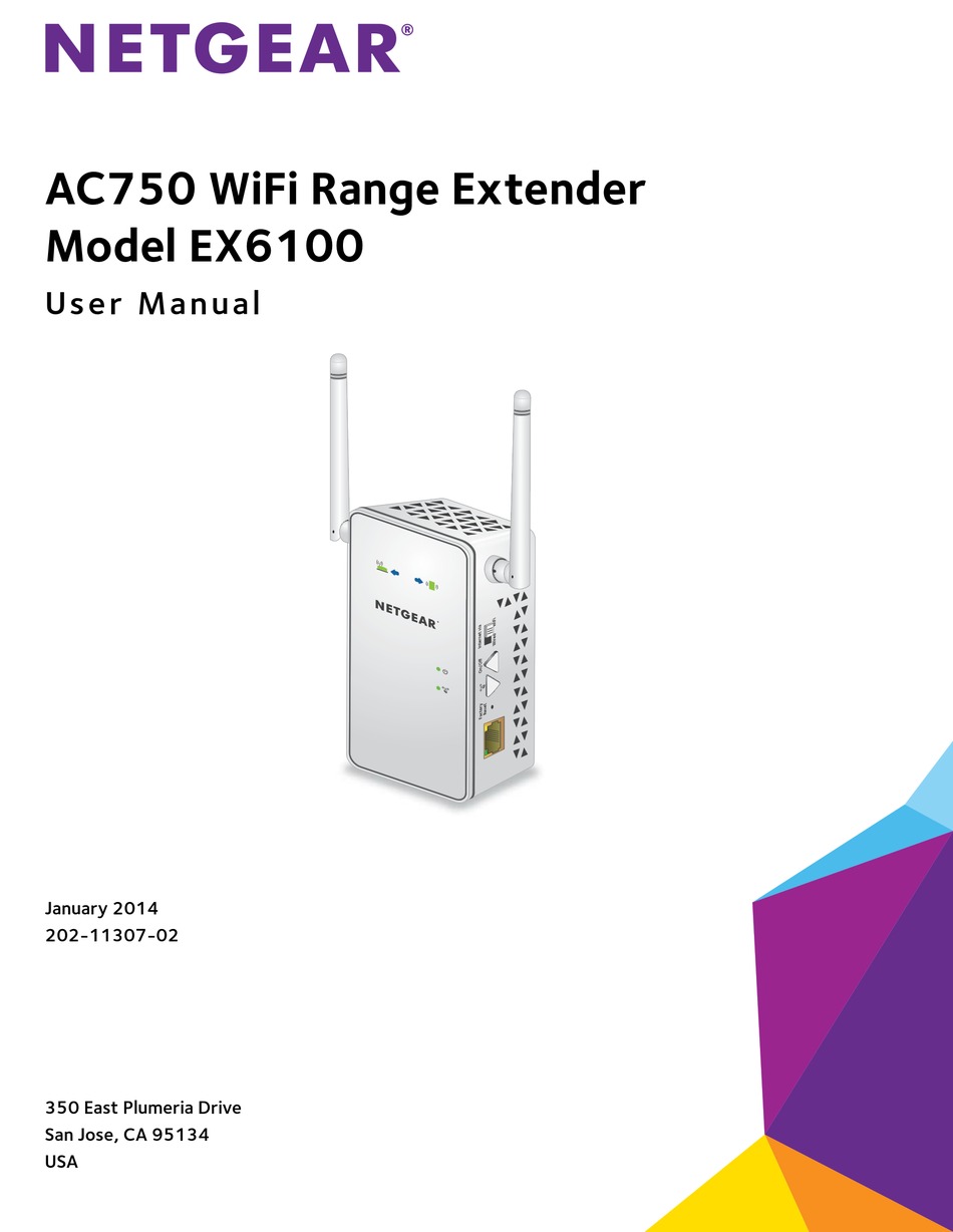 NETGEAR EX6100 USER MANUAL Pdf Download | ManualsLib