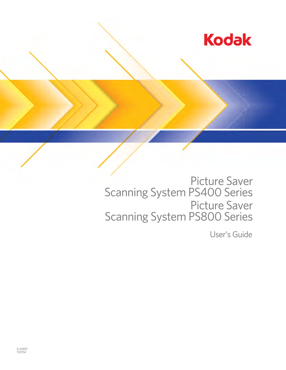 KODAK PS400 SERIES USER MANUAL Pdf Download ManualsLib