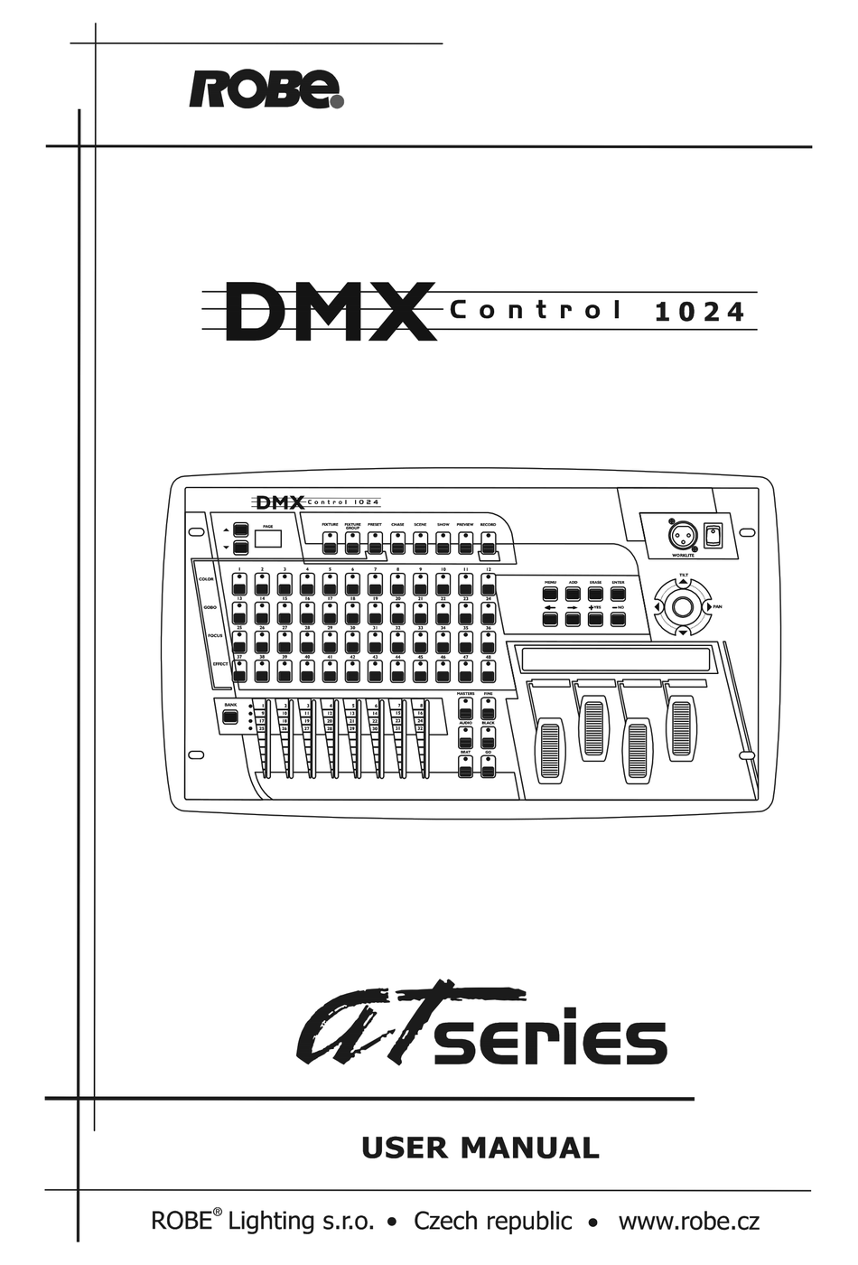 ROBE DMX CONTROL 1024 USER MANUAL Pdf Download ManualsLib