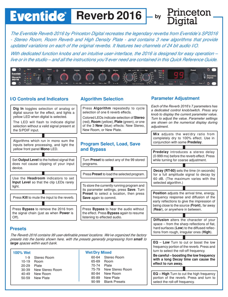 what is eventide h910 harmonizer & 2016 stereo room