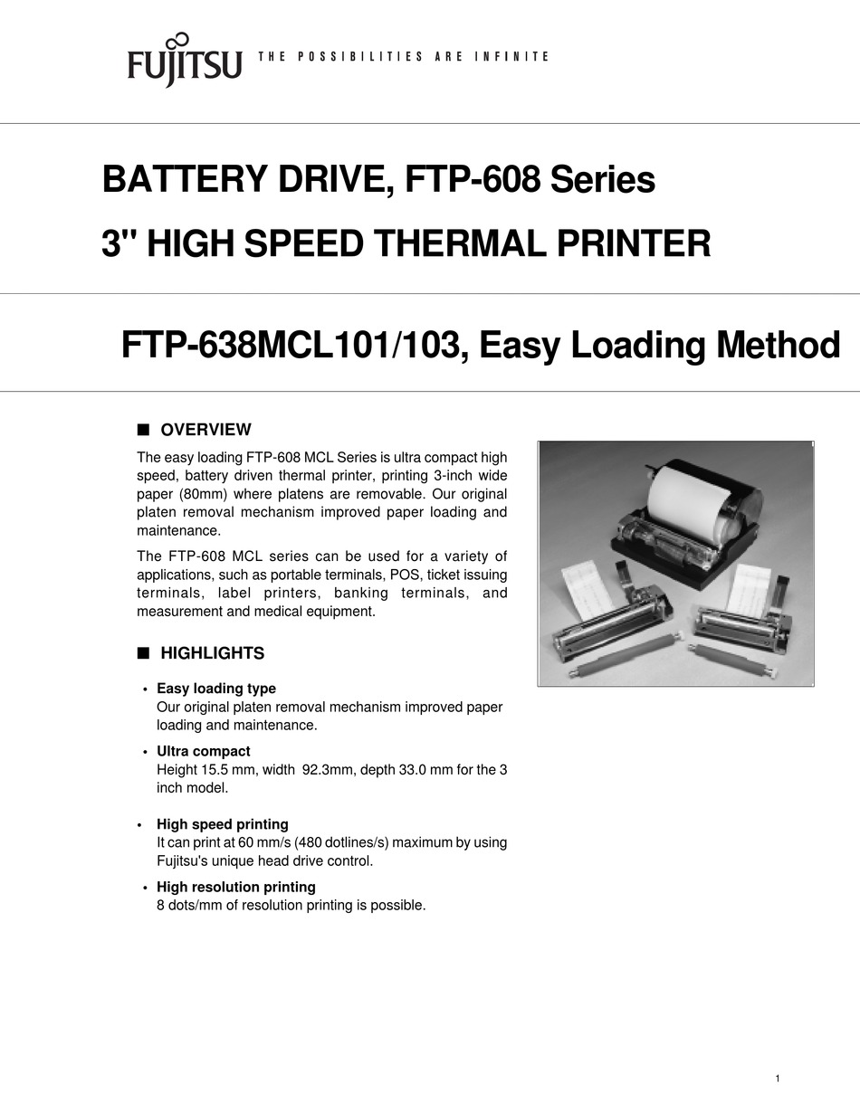 fujitsu-ftp-638mcl103-specifications-pdf-download-manualslib