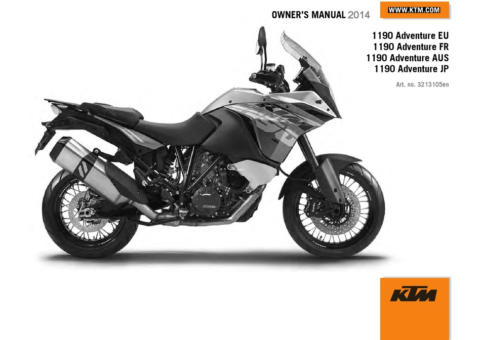 ktm 1190 adventure service manual