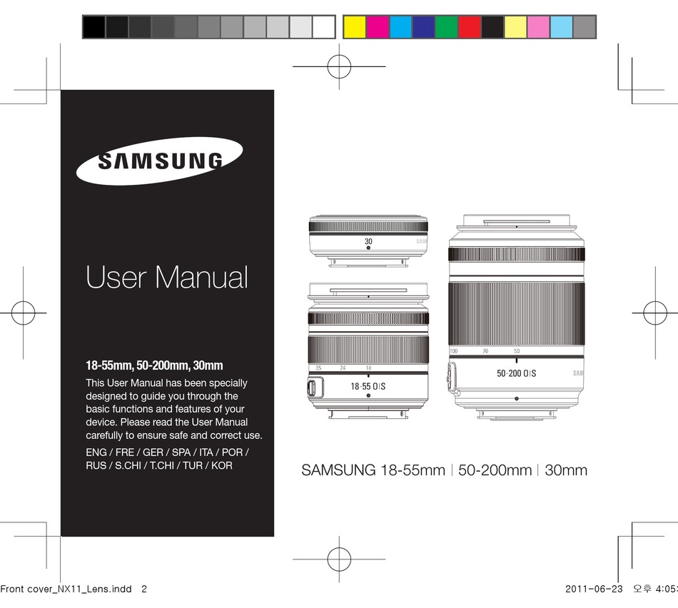 SAMSUNG 18-55MM USER MANUAL Pdf Download | ManualsLib