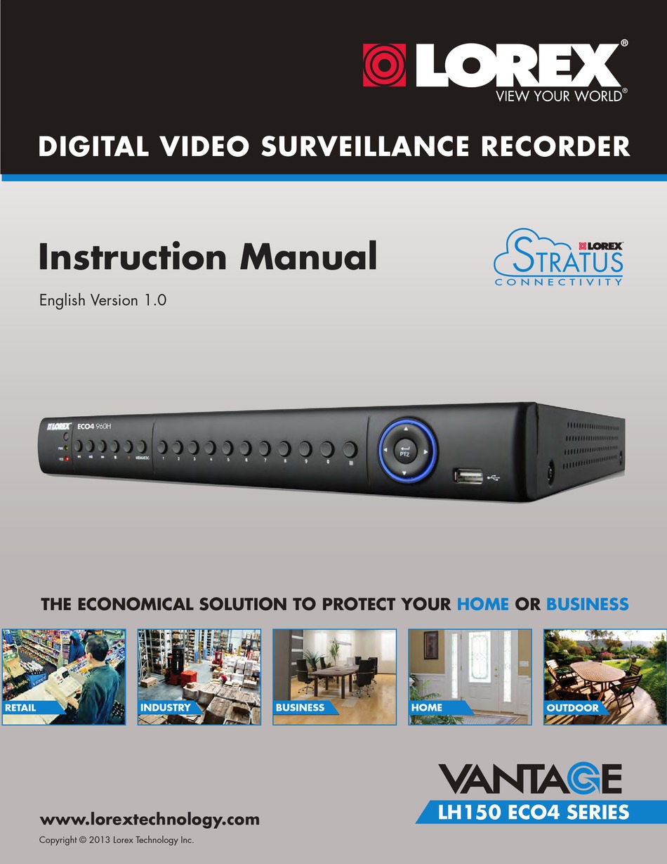 LOREX LH158 INSTRUCTION MANUAL Pdf Download | ManualsLib