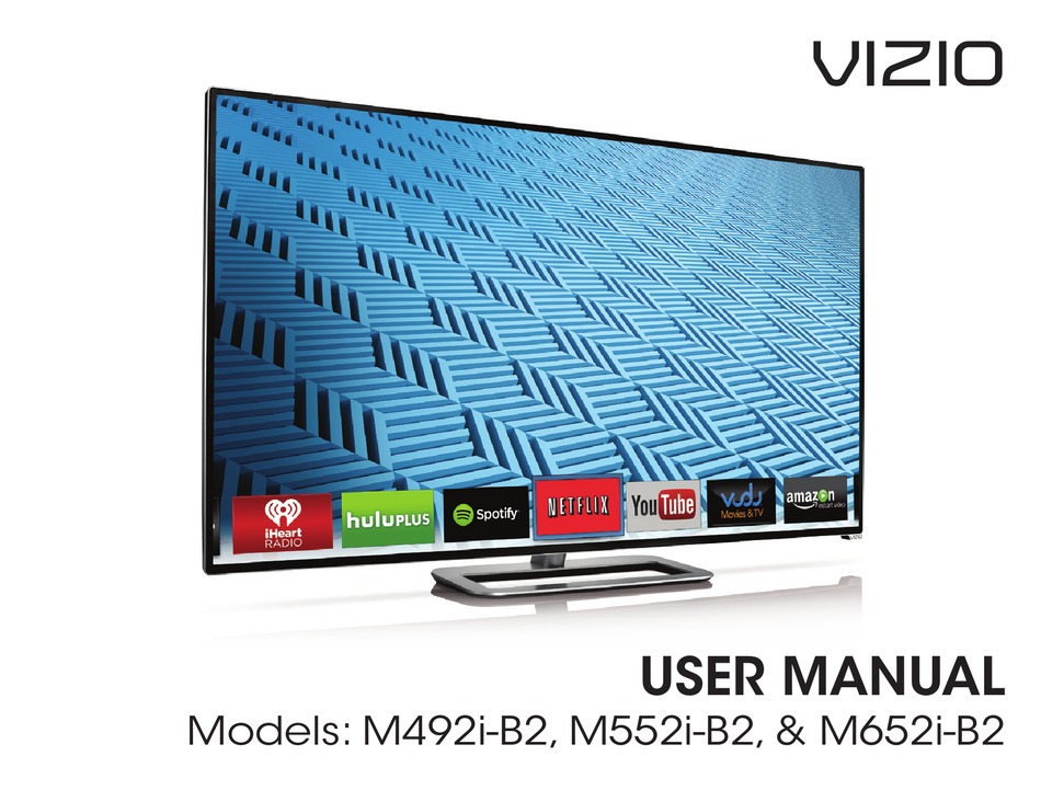 Vizio M492i B2 User Manual Pdf Download Manualslib