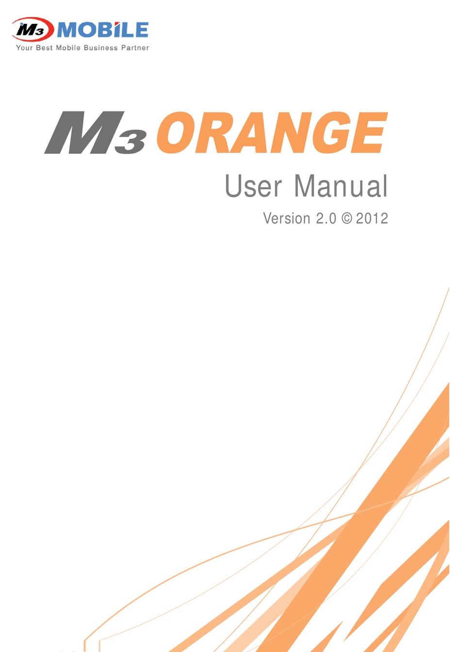 M3 ORANGE USER MANUAL Pdf Download | ManualsLib