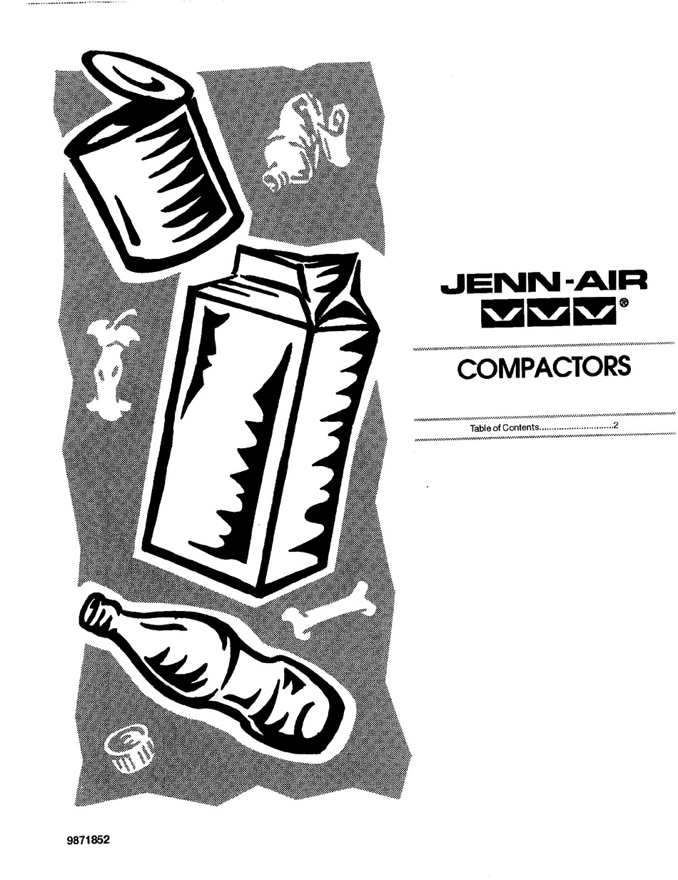 JENNAIR COMPACTORS INSTRUCTIONS MANUAL Pdf Download ManualsLib