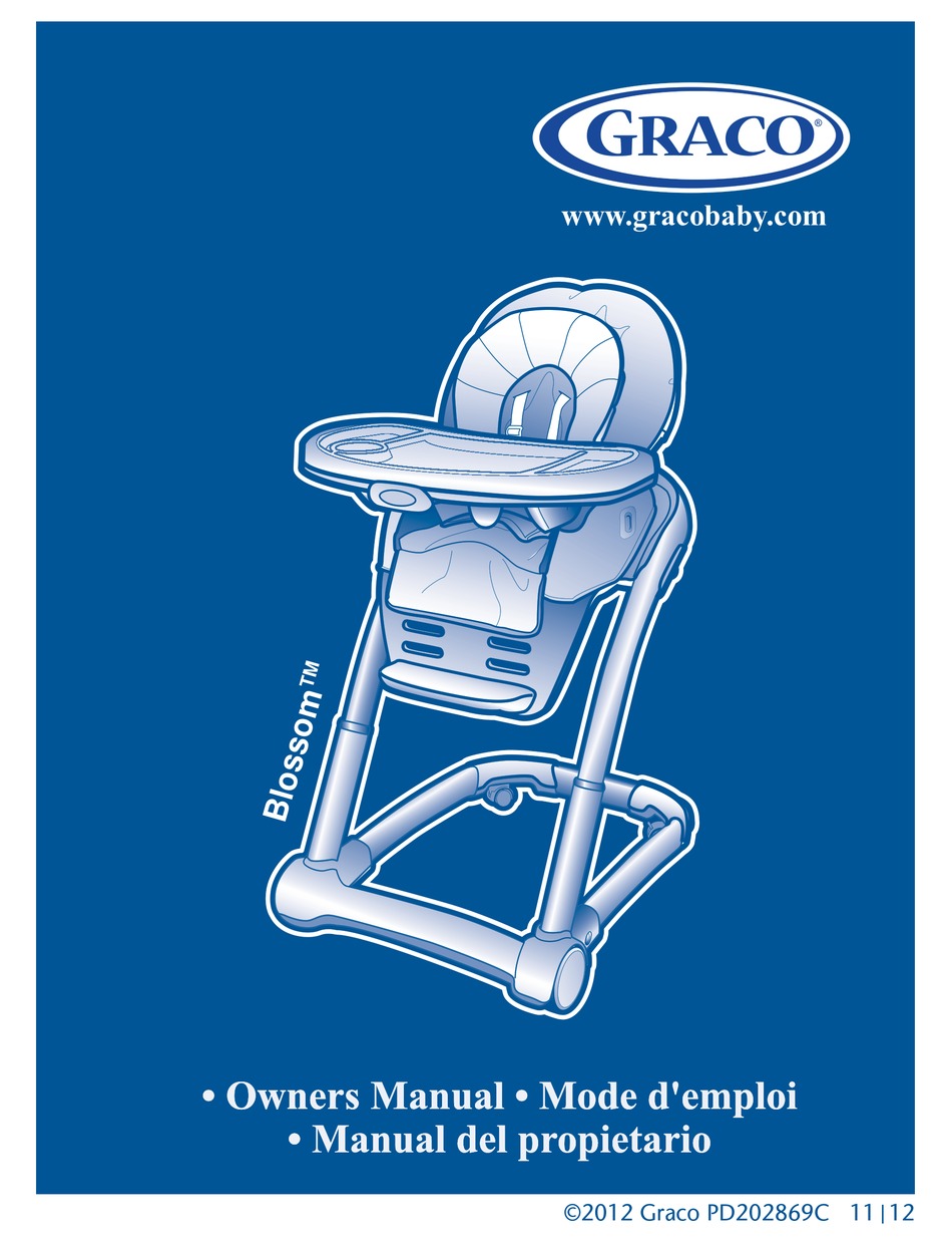 GRACO BLOSSOM OWNER'S MANUAL Pdf Download ManualsLib