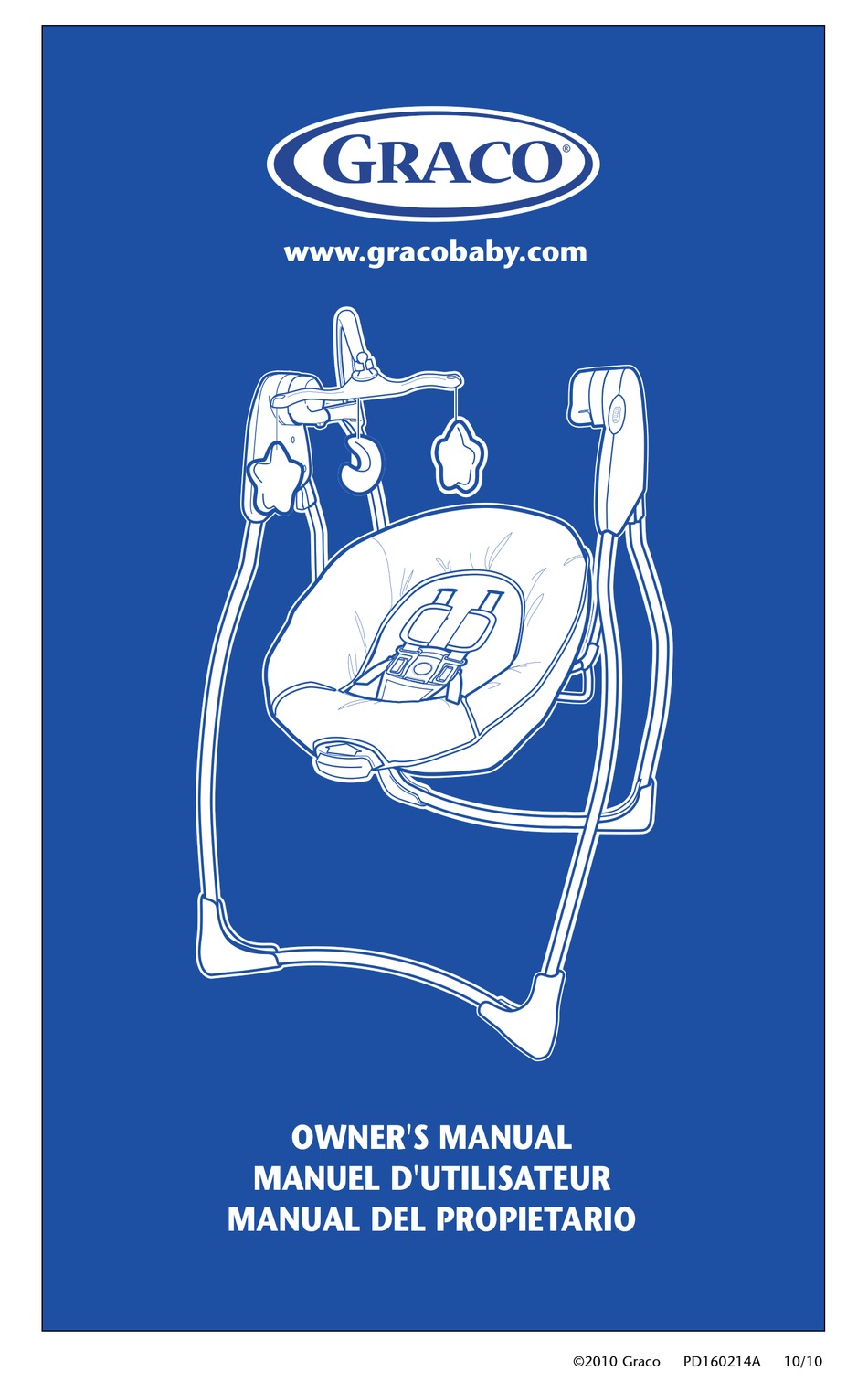GRACO BABY SWING OWNER'S MANUAL Pdf Download | ManualsLib