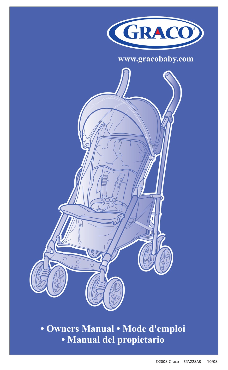 GRACO BABY STROLLERS OWNER'S MANUAL Pdf Download ManualsLib