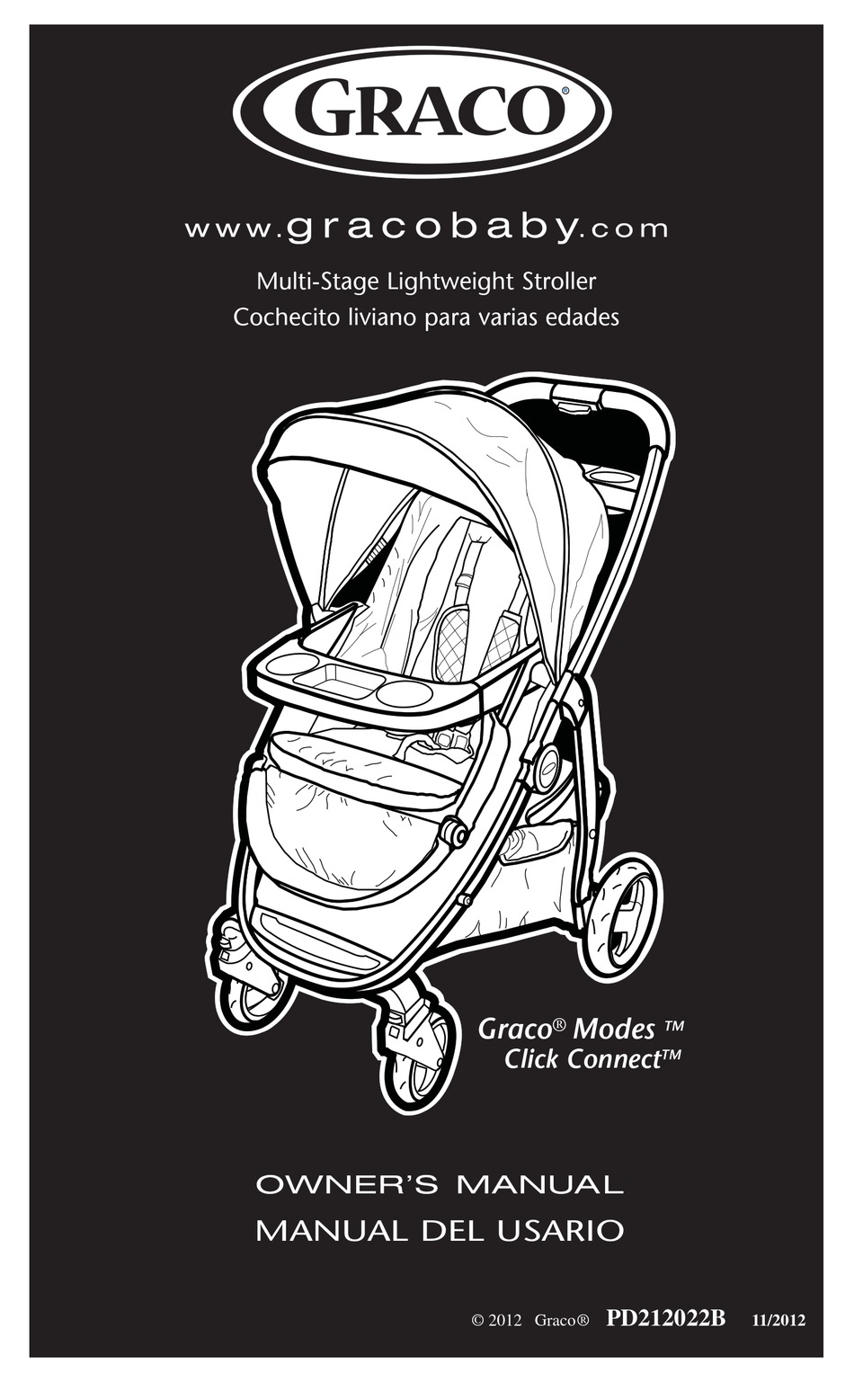 graco modes click connect stroller manual