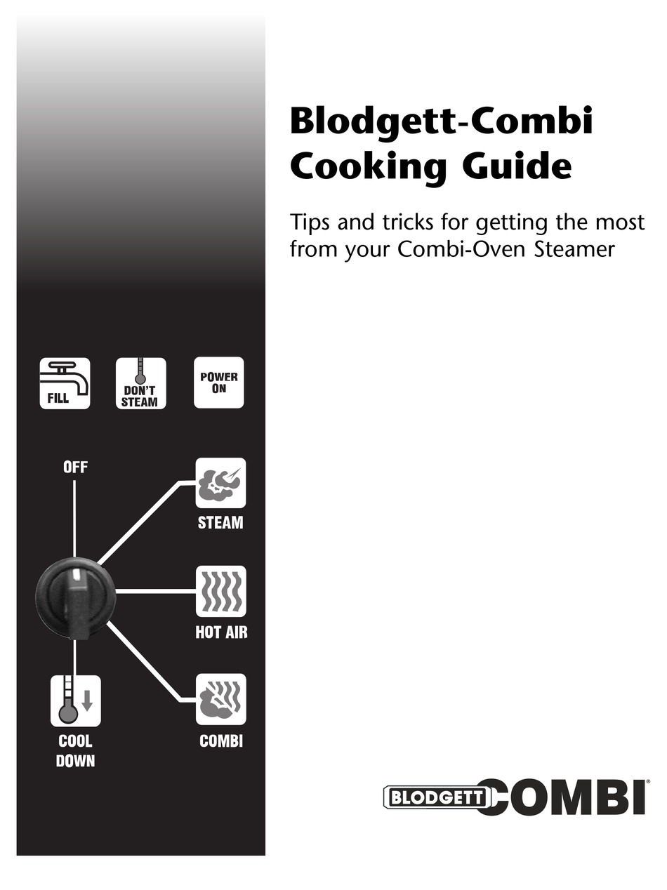 BLODGETT COMBI COOKING MANUAL Pdf Download ManualsLib