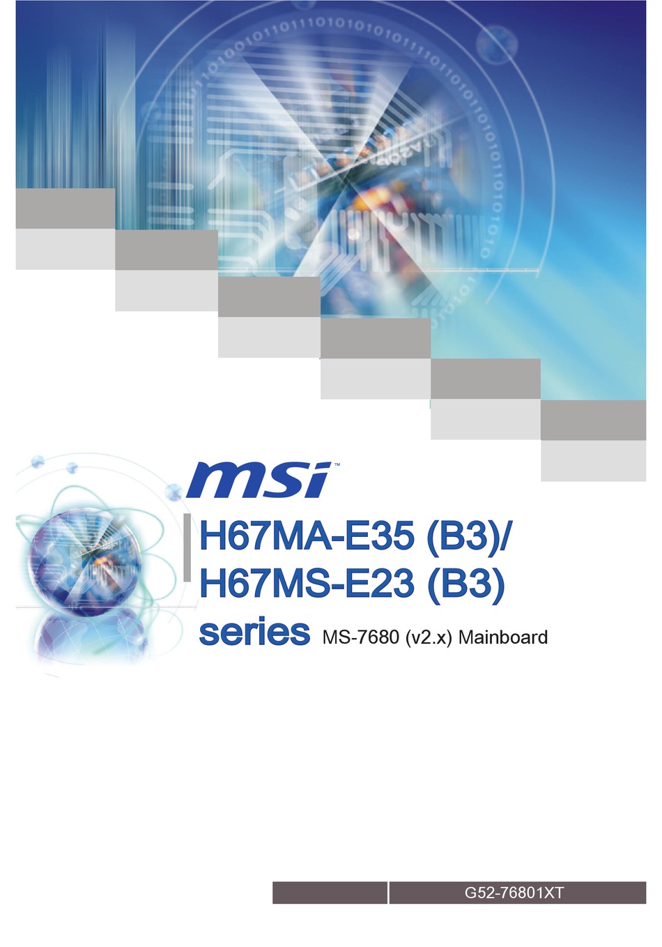 Msi H67ma E35 B3 Series User Manual Pdf Download Manualslib