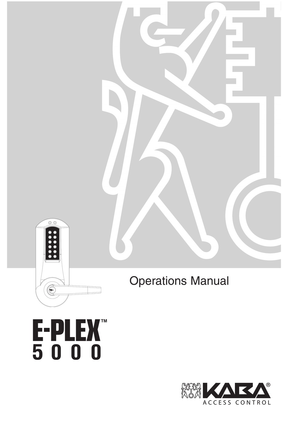 Kaba E Plex 5000 Operation Manual Pdf Download Manualslib
