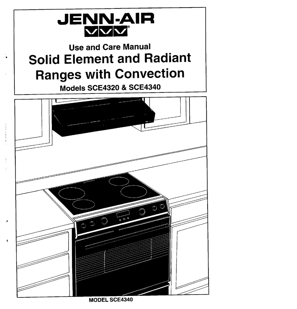 jenn air gas electric grill range with convection oven