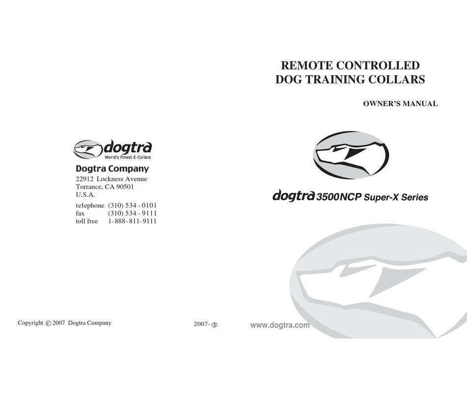 dogtra 3500ncp