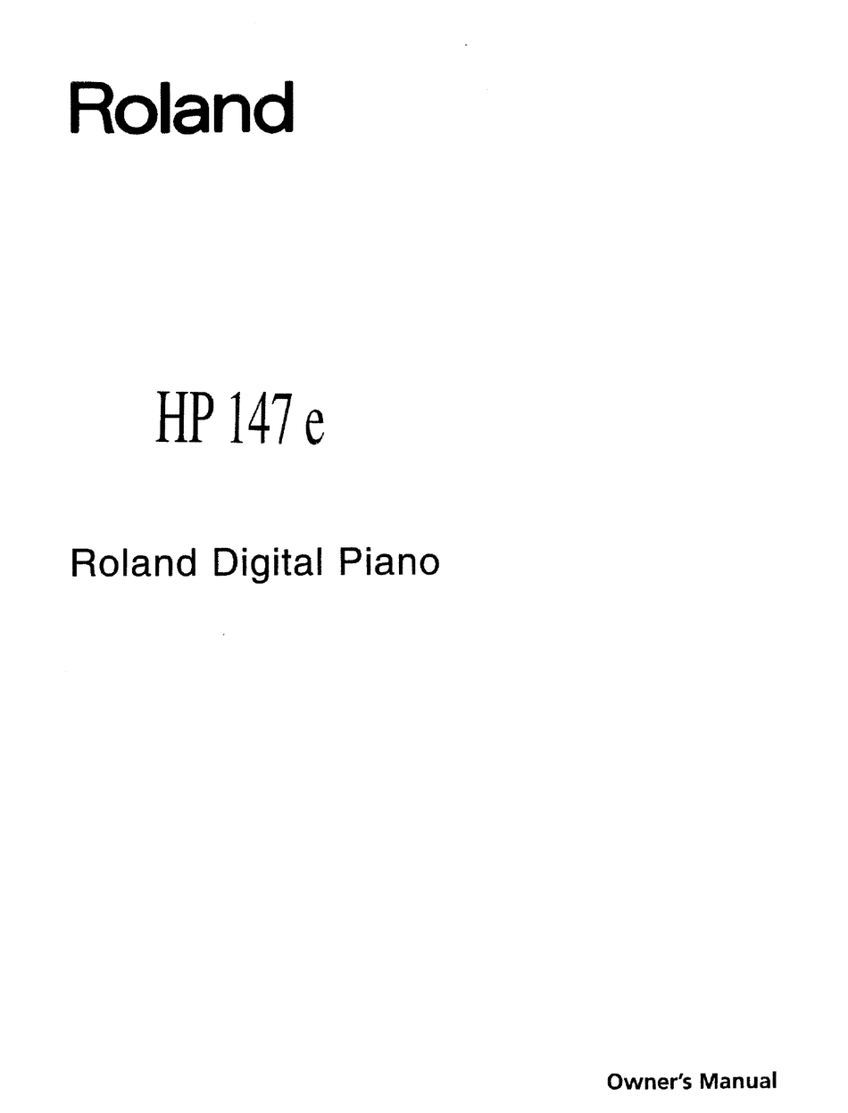 roland hp 147e