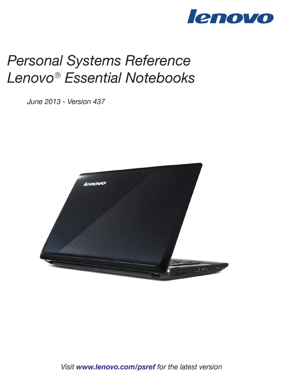 LENOVO B REFERENCE MANUAL Pdf Download | ManualsLib