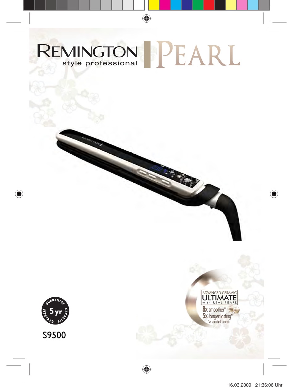 REMINGTON PEARL S9500 USER MANUAL Pdf Download | ManualsLib