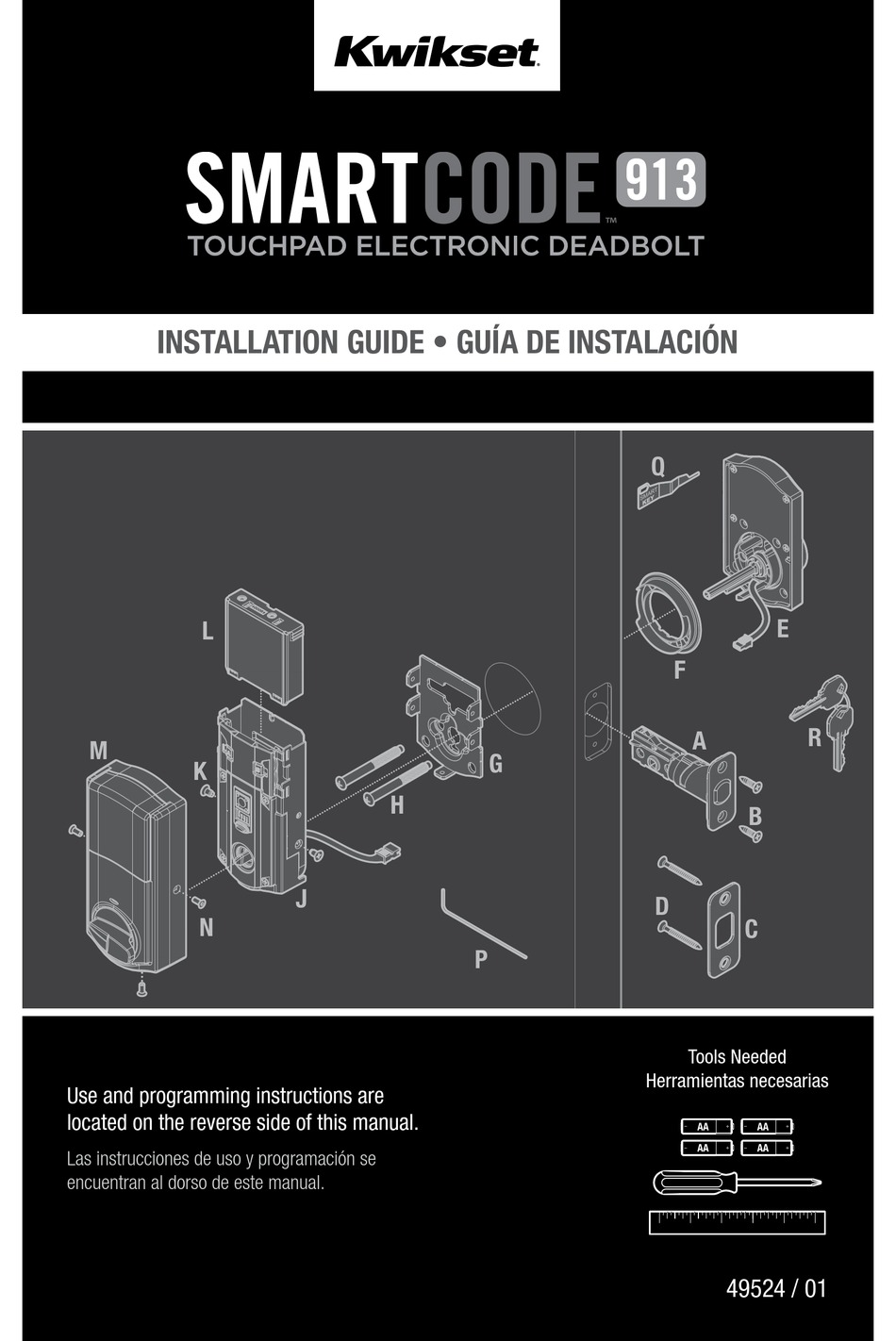 Kwikset Smartcode 955 Manual