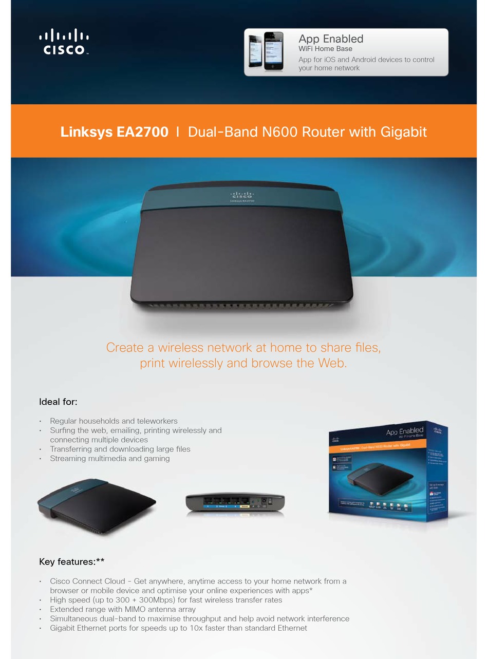 fossil until now fist CISCO LINKSYS EA2700 SPECIFICATIONS Pdf Download | ManualsLib