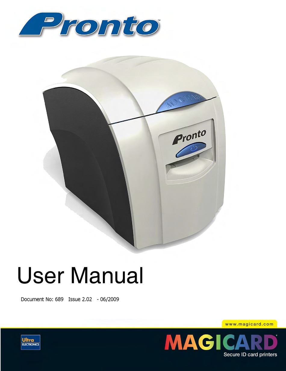 Magicard Pronto Id Card Printer Driver