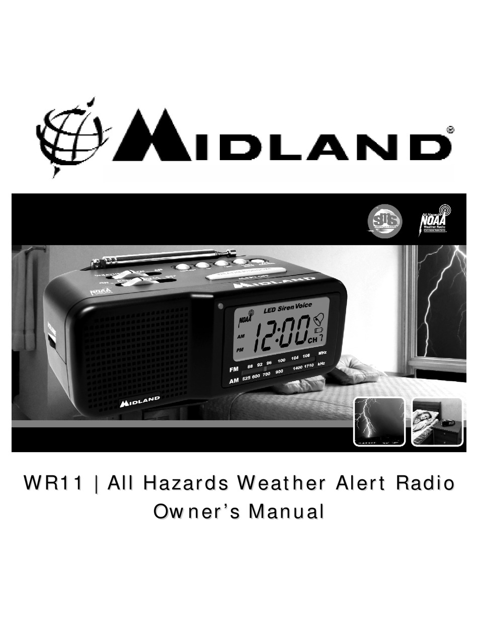 MIDLAND WR11 OWNER'S MANUAL Pdf Download | ManualsLib