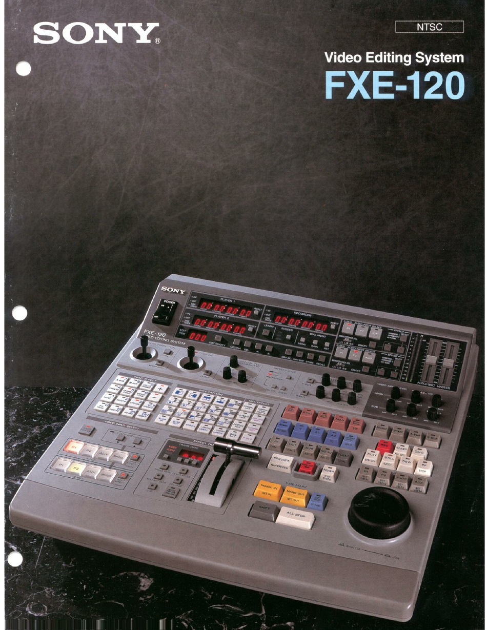 SONY FXE-120 SPECIFICATIONS Pdf Download | ManualsLib