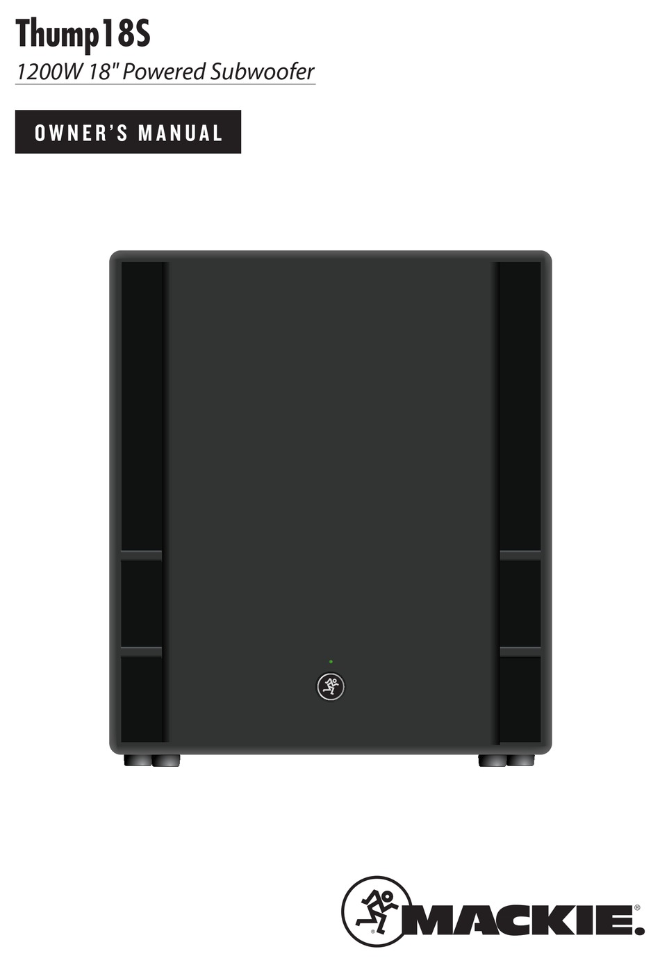 mackie thump18s 1200w 18 powered subwoofer
