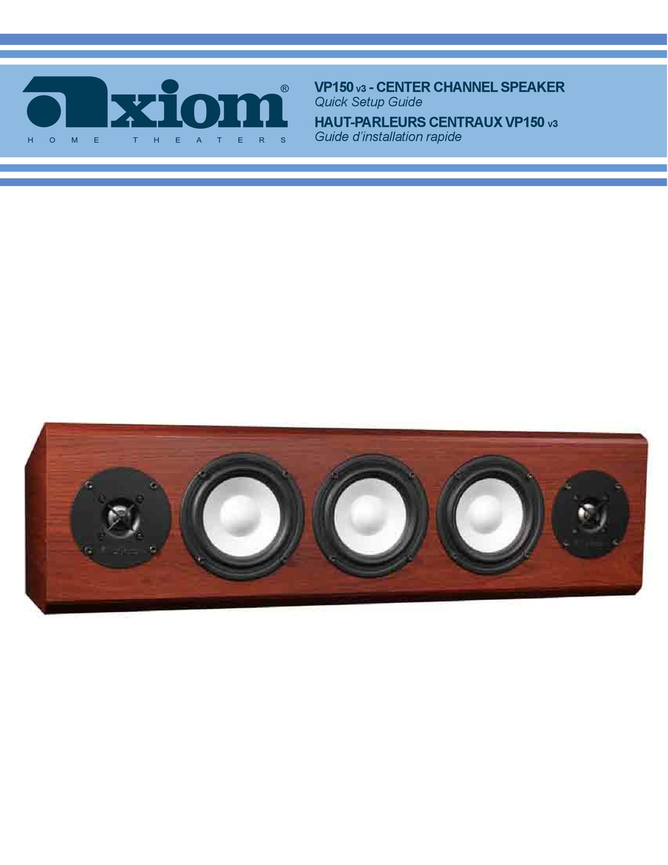 axiom audio vp150