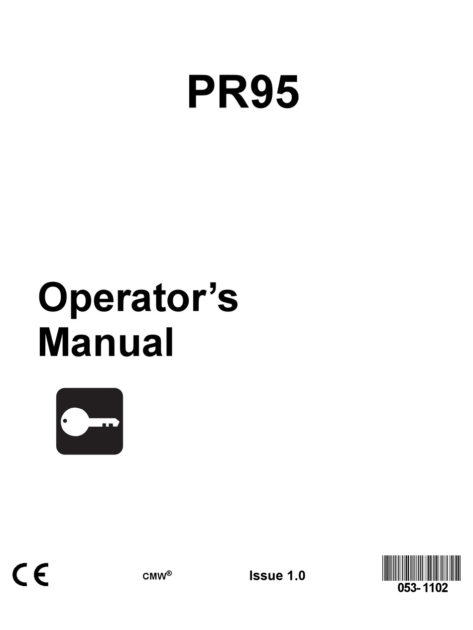 ditch-witch-pr95-operator-s-manual-pdf-download-manualslib