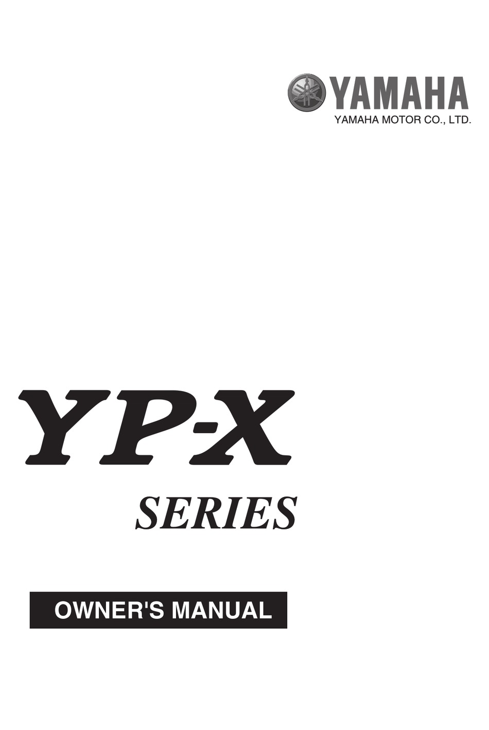 YAMAHA YPX SERIES OWNER'S MANUAL Pdf Download ManualsLib