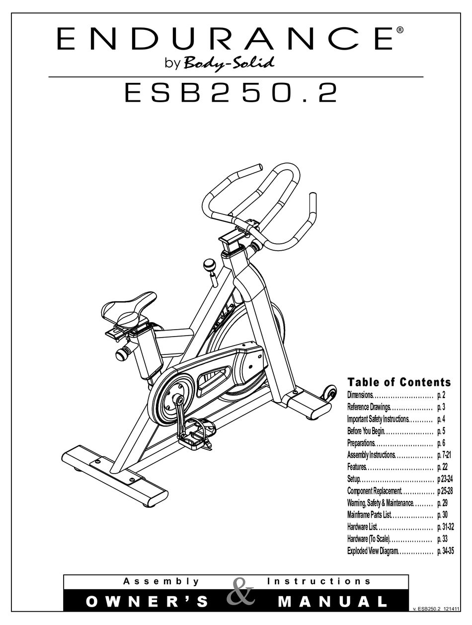 endurance-esb250-2-owner-s-manual-pdf-download-manualslib