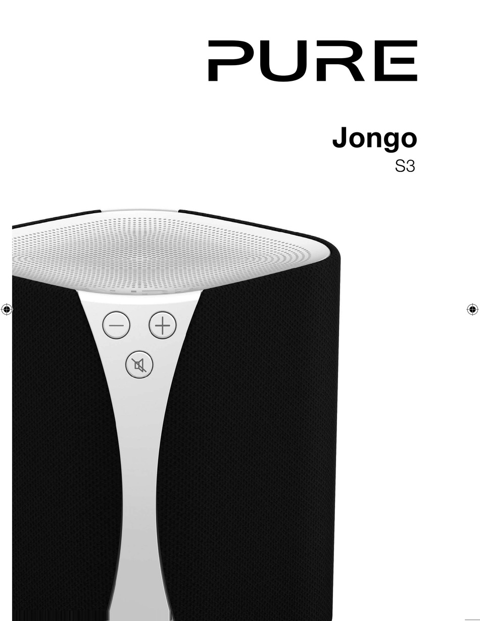 PURE JONGO S3 USER MANUAL Pdf Download | ManualsLib