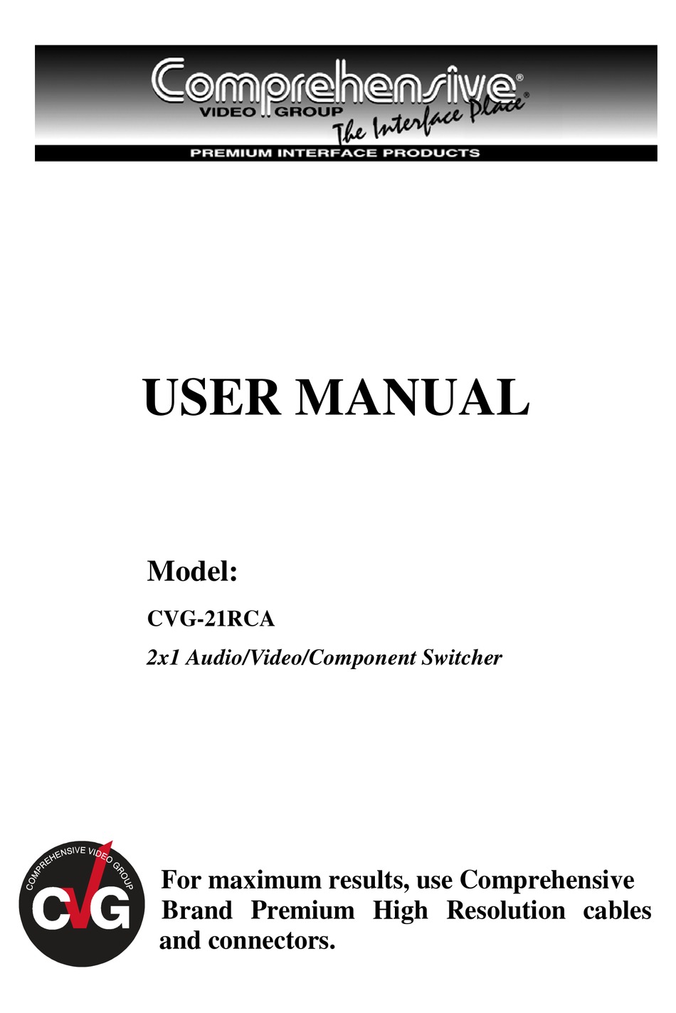 comprehensive-cvg-21rca-user-manual-pdf-download-manualslib