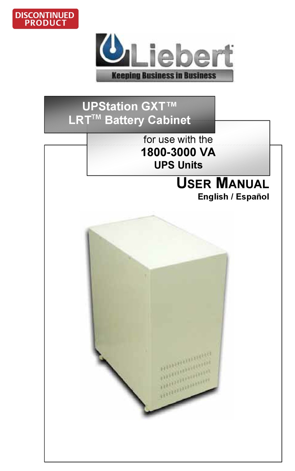 LIEBERT GXT USER MANUAL Pdf Download | ManualsLib