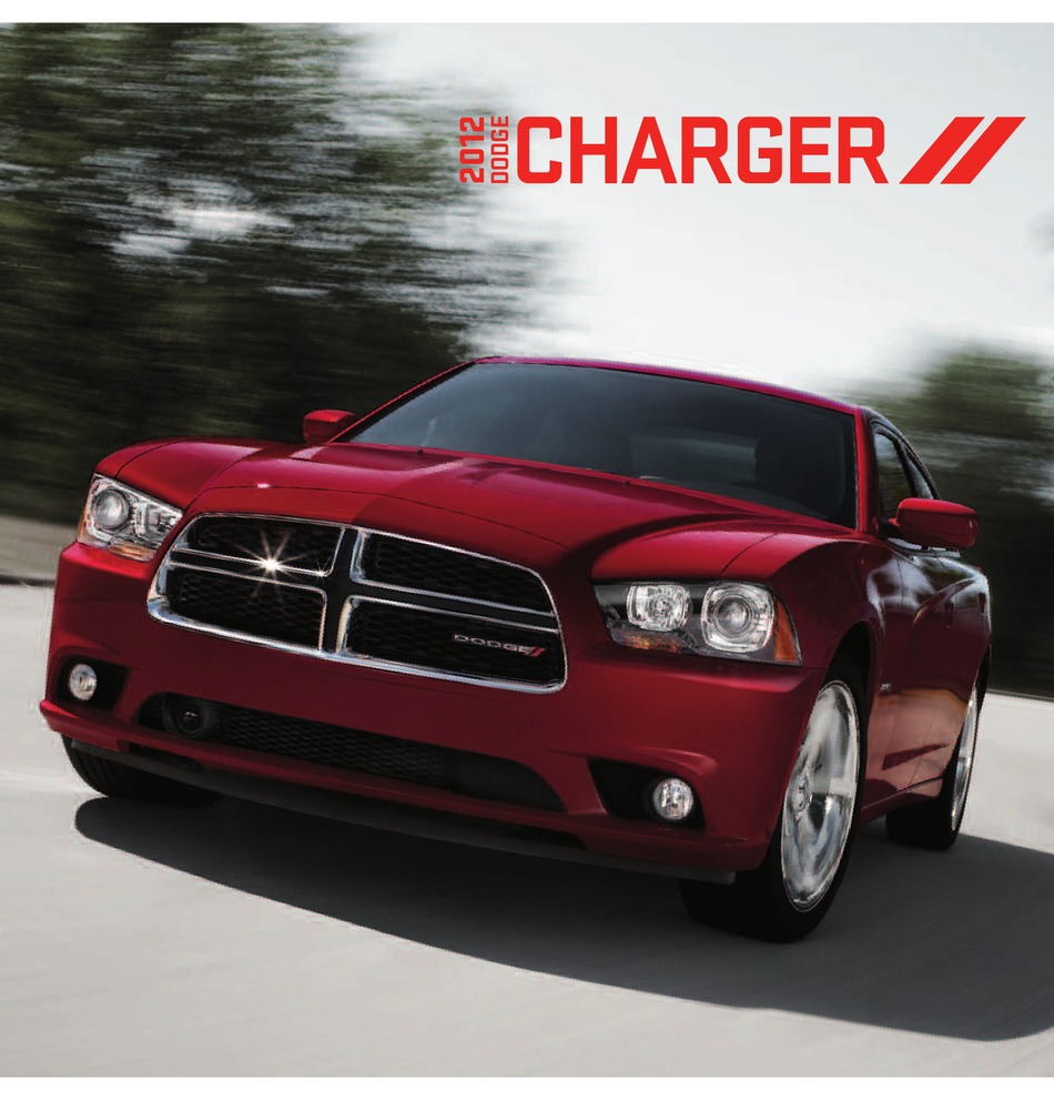 DODGE CHARGER 2012 MANUAL Pdf Download ManualsLib