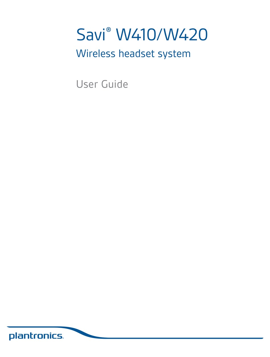 plantronics savi w420